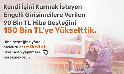 İŞKUR'dan engelli ve eski hükümlülere hibe desteği