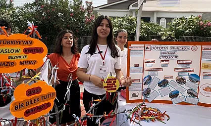 Marmaris'te Lise Öğrencileri Projelerini Sergiliyor