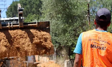 Menteşe'de içme suyu altyapısı yenileniyor