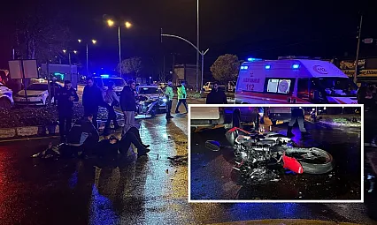 Menteşe'de trafik kazası: Motosiklet sürücüsü ağır yaralı