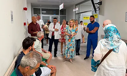 Muğla İl Sağlık Müdürü Akça'dan Bodrum Devlet Hastanesi'ne Ziyaret