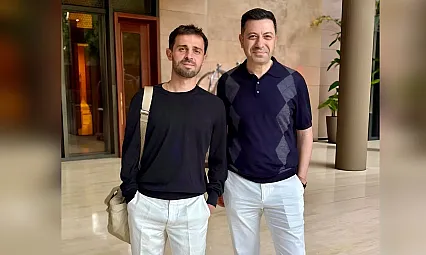 Portekizli futbolcu Bernardo Silva, tatil için Marmaris'i tercih etti