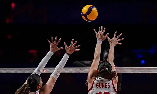A Milli Kadın Voleybol Takımı, Milletler Ligi yarı finalinde yarın Çin ile karşılaşacak