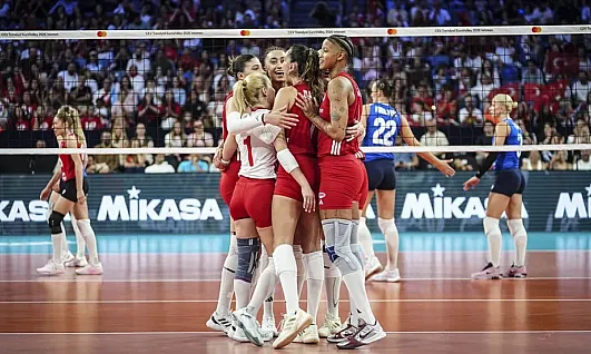 A Milli Kadın Voleybol Takımı, yarın çeyrek finalde Almanya ile karşılaşacak