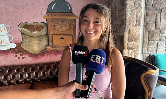 Fethiye'de Boksör Seren Ay Çetin: 'Kalbim Kubilay'ın kazanmasından yana'