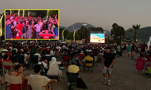 Filenin sultanları tarih yazdı: Şampiyonluk Fethiye'de de kutlandı