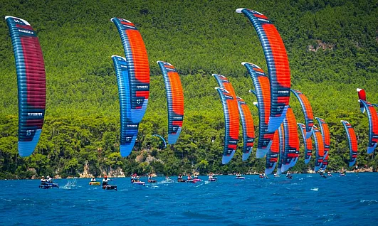 Gökova Körfezi'nde Formula Kite Avrupa Şampiyonası heyecanı