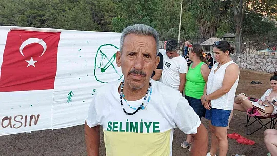 'Bayrak Dede'den Selimiye'de yangın nöbeti