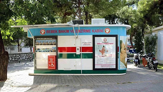 'Bebek bakım ve emzirme kabini' annelerin hayatını kolaylaştırıyor