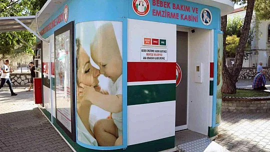 'Bebek bakım ve emzirme kabini' annelerin hayatını kolaylaştırıyor