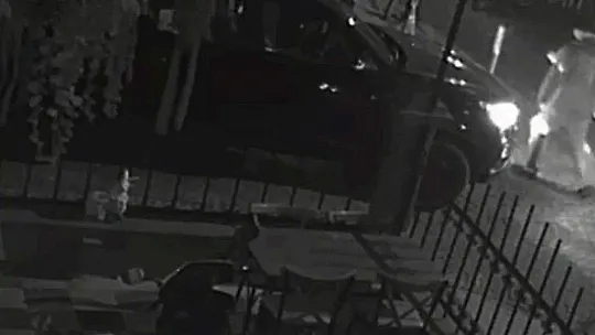 'Duba' hırsızlığı kameralara yansıdı