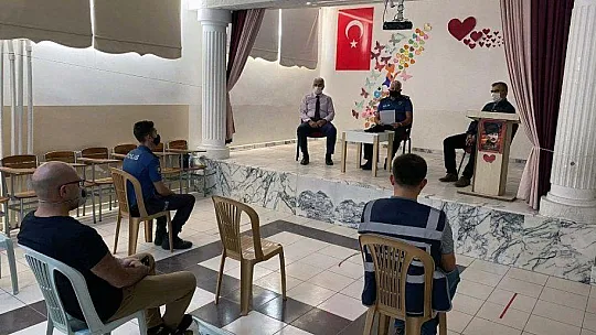 'Güvenli Okul' kolluk görevlileri toplandı