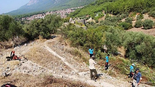 'Sakin Kent' Akyaka'daki Ortaçağ kalesinde kazı çalışmaları başladı