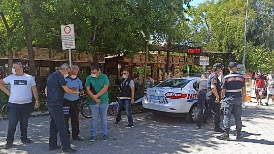 'Sakin Şehir'de Covid-19 denetimi