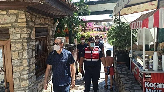 'Sakin Şehir'de Covid-19 denetimi