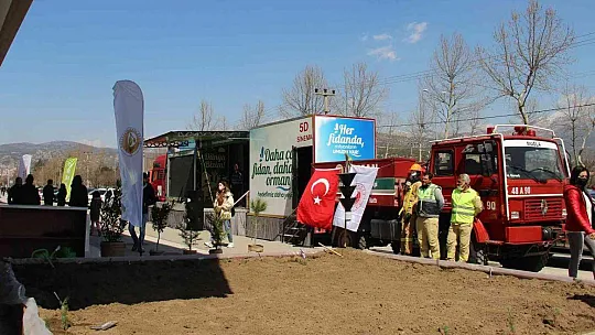 'Yeşil Vatan Tır'ı Muğla'da