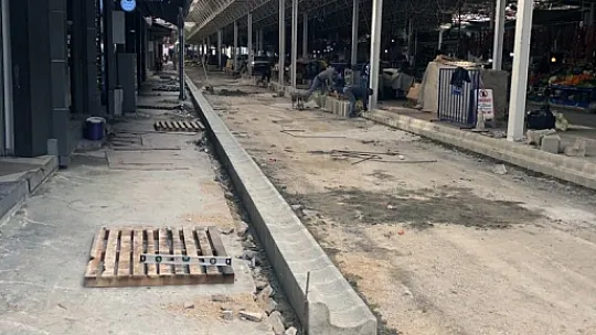 Pazaryeri uzay çatı direkleri yenilendi 