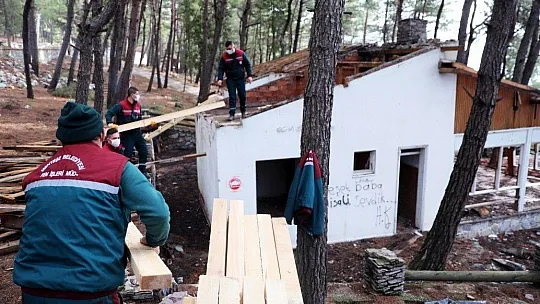 Kızıldağ Mesire Alanı yenileme çalışmalarına başlandı