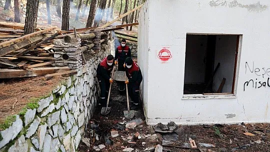 Kızıldağ Mesire Alanı yenileme çalışmalarına başlandı