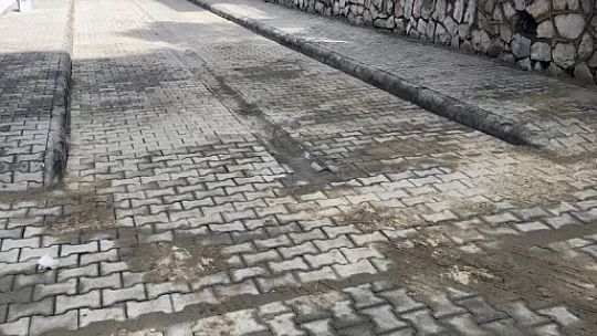 Pazaryeri uzay çatı direkleri yenilendi 