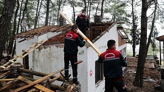 Kızıldağ Mesire Alanı yenileme çalışmalarına başlandı
