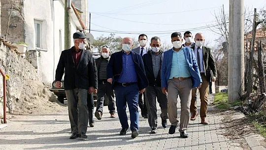Başkan Gümüş 9 mahalleyi ziyaret etti