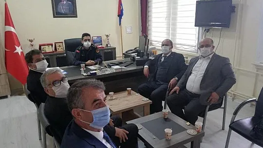 Seydikemer'de MHP'den ziyaretler