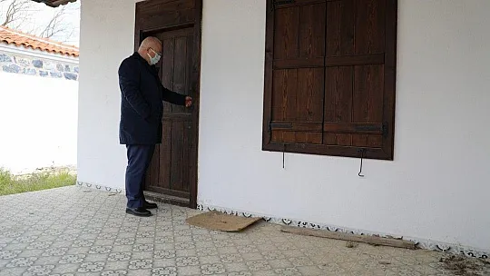 Narlı Kahvesi restorasyonu devam ediyor 