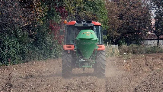 Menteşe'de 1 Ton Karakılçık Buğdayı Toprakla Buluştu