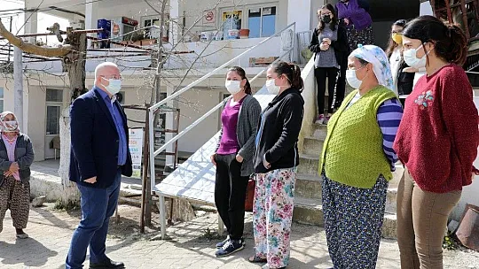 Başkan Gümüş 9 mahalleyi ziyaret etti
