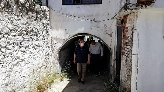 Vali Tavlı, Marmaris'te incelemelerde bulundu