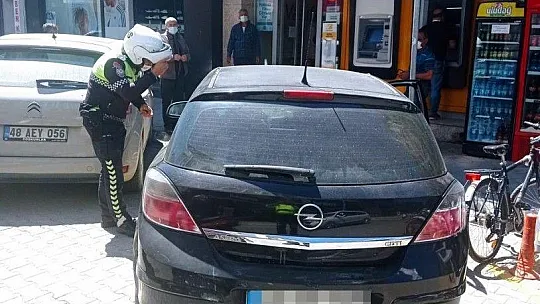 Engelli park yerlerini kullananlara cezai işlem uygulandı 