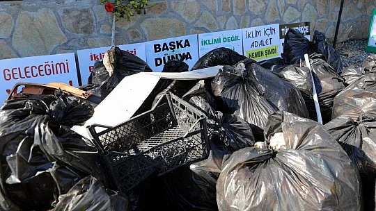 Gökova Körfezi Akbük ve Turnalı'da kıyı temizliği