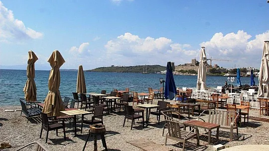 1 ay sonra Bodrum sokakları tekrar boşaldı