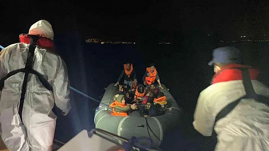 11 düzensiz göçmen yakalandı, 18 düzensiz göçmen kurtarıldı