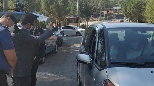 FETHİYE'NİN YENİ KAYMAKAMI  ÖLÜDENİZ'İ GEZDİ