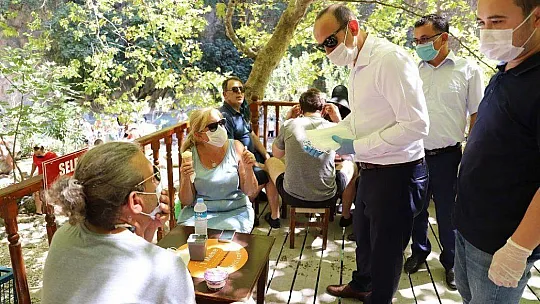 Seydikemer'de Sağlık İçin Hepimiz İçin Sloganıyla Denetim Yapıldı