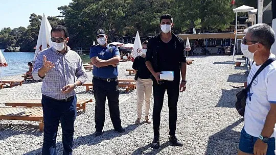 SAĞLIK İÇİN HEPİMİZ İÇİN PLAJDA DENETLEME