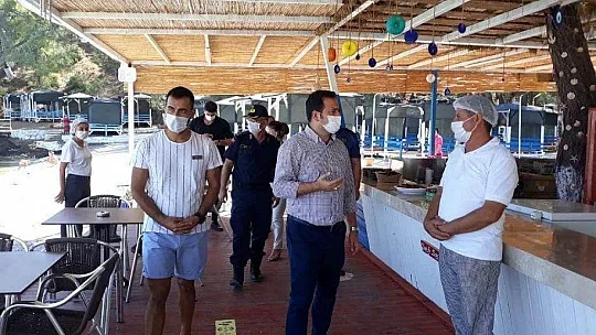 SAĞLIK İÇİN HEPİMİZ İÇİN PLAJDA DENETLEME