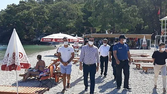 SAĞLIK İÇİN HEPİMİZ İÇİN PLAJDA DENETLEME