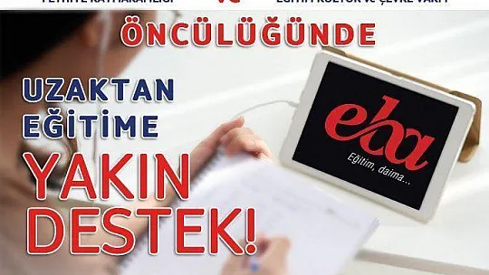 KAYMAKAMLIK VE FETAV'DAN UZAKTAN EĞİTİME DESTEK