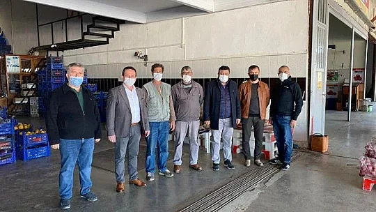 Üreticilerin ve komisyoncuların nabzını tutmaya devam ediyor