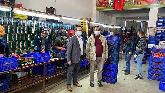 Üreticilerin ve komisyoncuların nabzını tutmaya devam ediyor