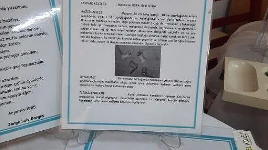 Oyuncaklarını Sergiledi