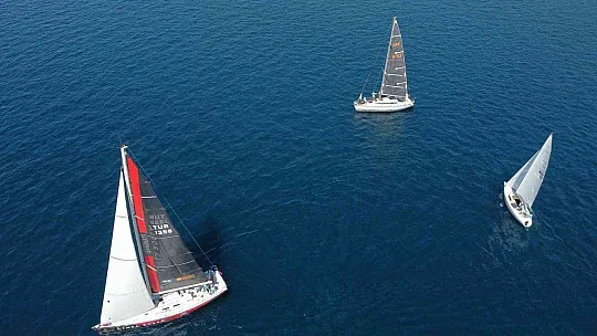 15. Channel Regatta Rodos-Marmaris Yelken yarışlarının ikinci günü tamamlandı