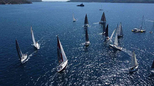 15. Channel Regatta Rodos-Marmaris Yelken yarışlarının ikinci günü tamamlandı