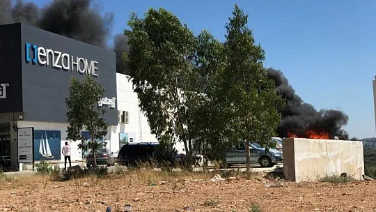 15 dakikada 100 bin lira kül oldu