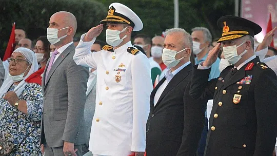 15 Temmuz'un 5.yıl dönümü Marmaris'te anıldı