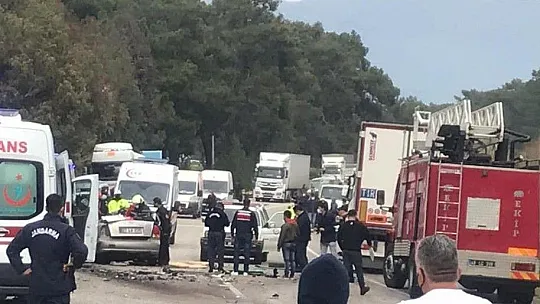 Fethiye – Antalya Karayolu feci kaza: 5 ölü