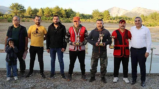 16'NCI TRAP-SKEET-KURŞUN ATIŞLARINDA ÖDÜLLER SAHİPLERİNİ BULDU